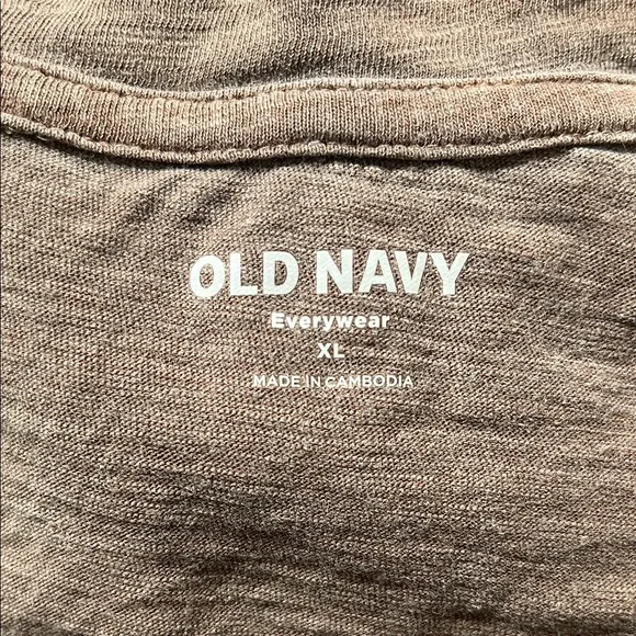 Old Navy V-Neck Tee Set — Black, Charcoal, Brown, Light Lavender - Picture 2 of 9